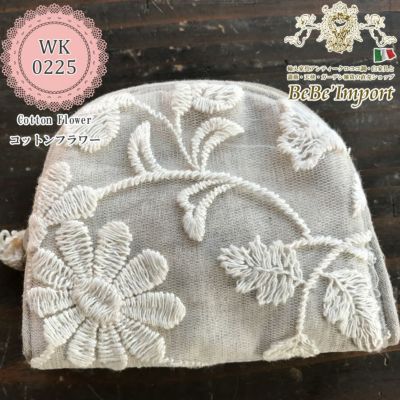 Cotton Flower コットンフラワー JC アクセサリーポーチ