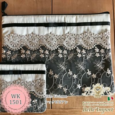 chic vivienne シックビビアン A3 フラットポーチL