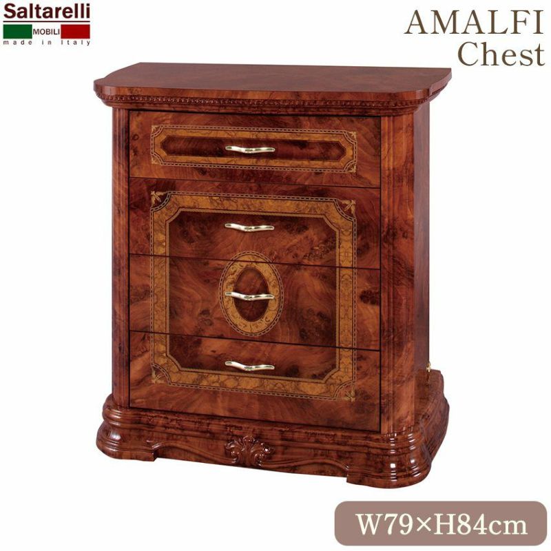 MADE IN ITALY】イタリア製 輸入家具 電話台 チェスト ネコ脚