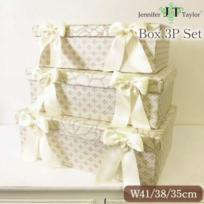 ＼10％OFF／ ジェニファーテイラー ボックス3個セット ルミナ(Lumina) 【送料無料】