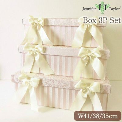 ジェニファーテイラー ボックス3個セット ハルノピンク(Haruno-PK) 【送料無料】