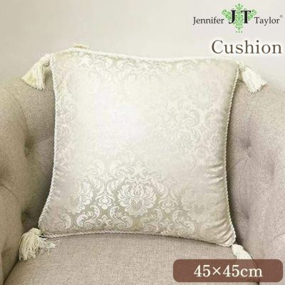 ジェニファーテイラー クッション ハルノグレー(Haruno-GR) 45×45cm 【送料無料】