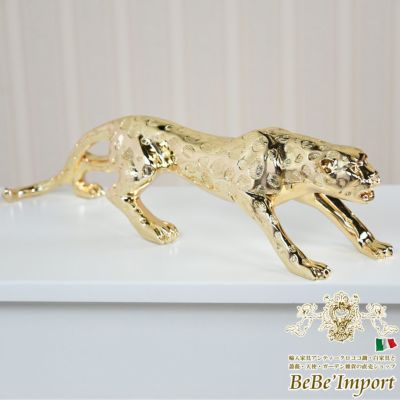 開運金運 オブジェ (置物) ブルドッグ S ゴールド | ロココ調家具通販