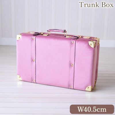 エレガント トランクBOX ピンク Mサイズ 【送料無料】 [Y]