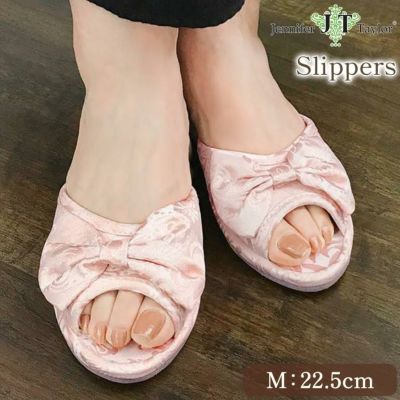 ＼10％OFF／ ジェニファーテイラー ヒールスリッパ M ハルノピンク(Haruno-PK)