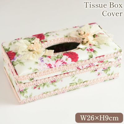 ST薔薇のティッシュBOX RPK