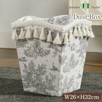 ジェニファーテイラー ダストボックス トワルドジュイ(Toile de Jouy) 【送料無料】