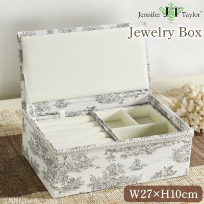 ジェニファーテイラー ジュエリーボックス トワルドジュイ(Toile de Jouy) 【送料無料】