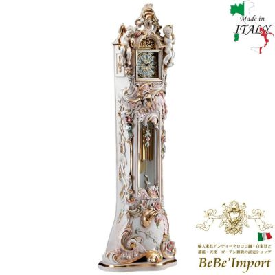 イタリア製 アンティーク Italia F.lli Consonni ブリリアントROCOCO アントワネット 天使のホールクロック SI 【送料無料/設置サービス付】
