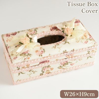 ST薔薇のティッシュBOX BR