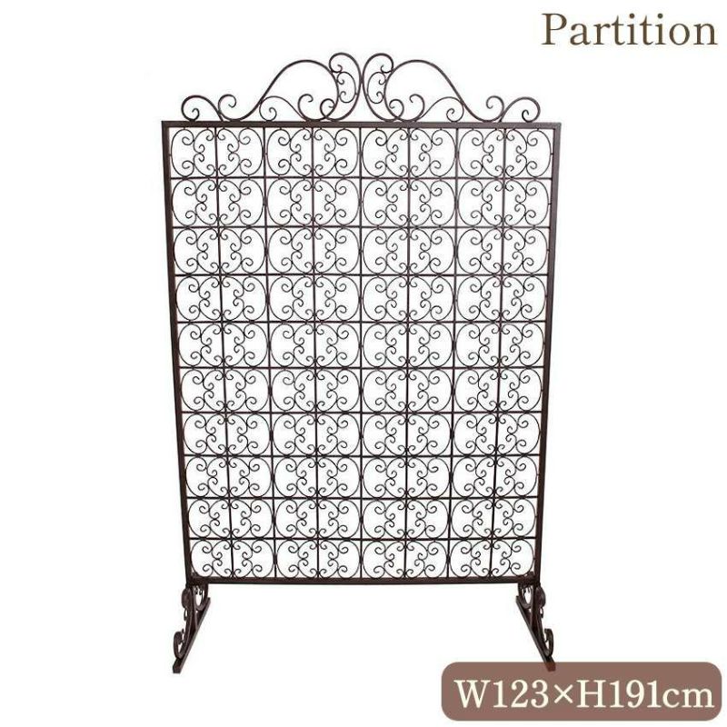 英国アイアンパーテーション 輸入家具 パーテーション アイアン 間仕切り スクリーン つい立