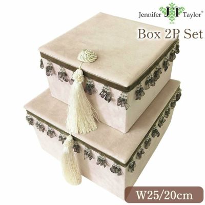 ジェニファーテイラー BOX2Pセット Velours-NPK【送料無料】