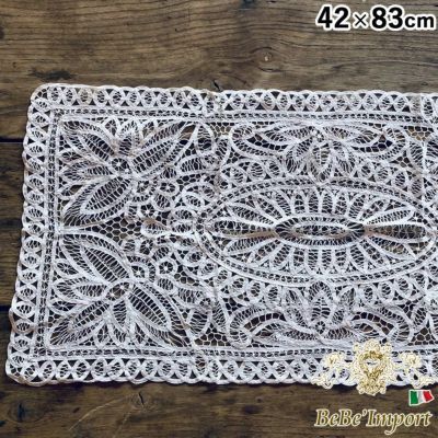 Batten race バテンレース L6 テーブルセンター 42×83