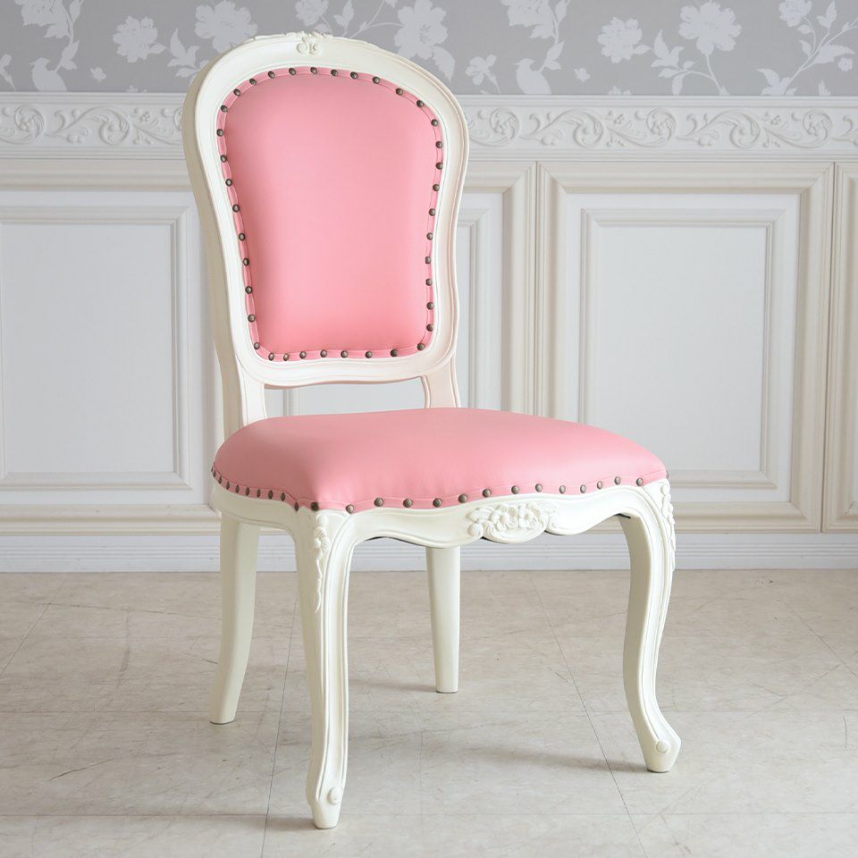 アンリヴェルデ ダイニングセット5P 4人掛け アイボリー ピンク 幅175cm 画像9