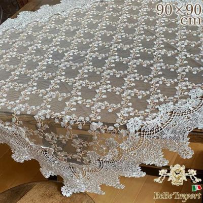 rose the flrur ローズテフルール テーブルクロス 90×90cm 【送料無料】
