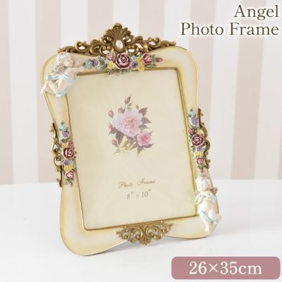 エンジェル フォトフレーム Lサイズ アイボリー