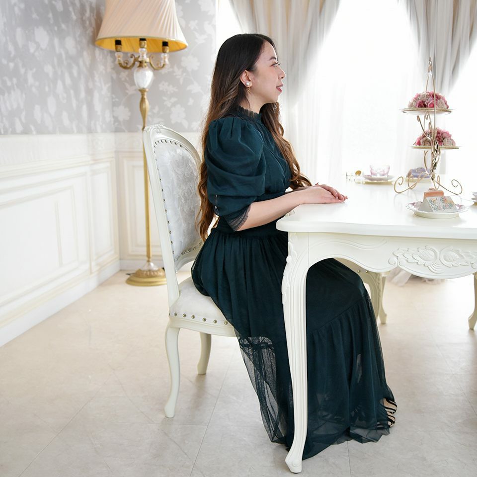 アンリヴェルデ ダイニングセット5P 4人掛け アイボリー 幅145cm 画像13