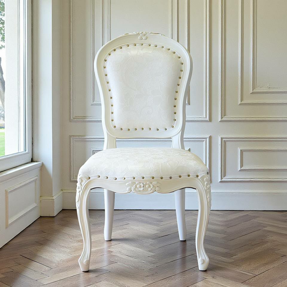 アンリヴェルデ ダイニングセット7P 6人掛け アイボリー 幅175cm 画像9