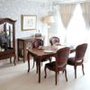 アンリヴェルデ ダイニングセット5P 4人掛け ブラウン ワイン 幅175cm 画像1
