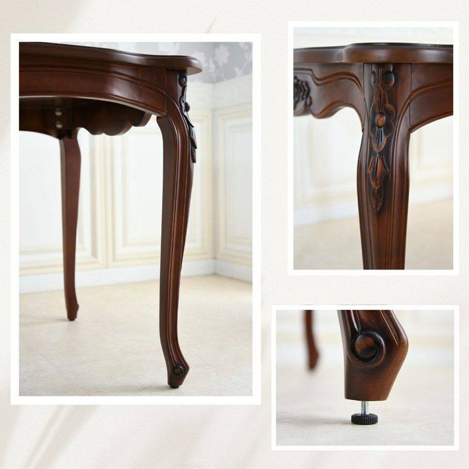 アンリヴェルデ ダイニングセット5P 4人掛け ブラウン ワイン 幅175cm 画像8