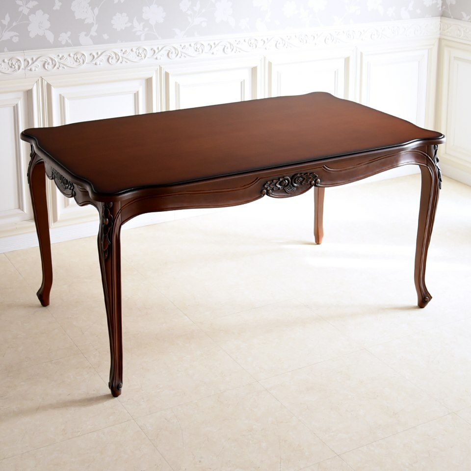 アンリヴェルデ ダイニングセット5P 4人掛け ブラウン アイボリー 幅145cm 画像6