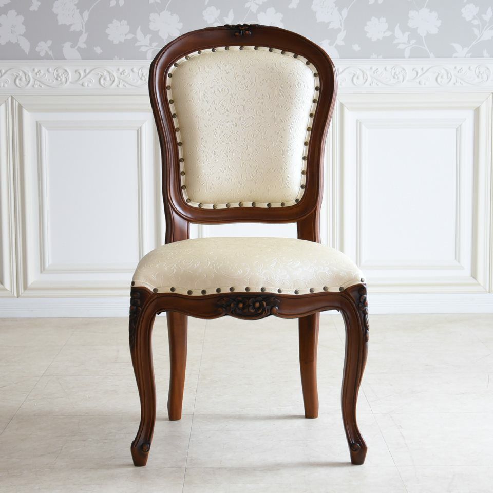 アンリヴェルデ ダイニングセット5P 4人掛け ブラウン アイボリー 幅145cm 画像9