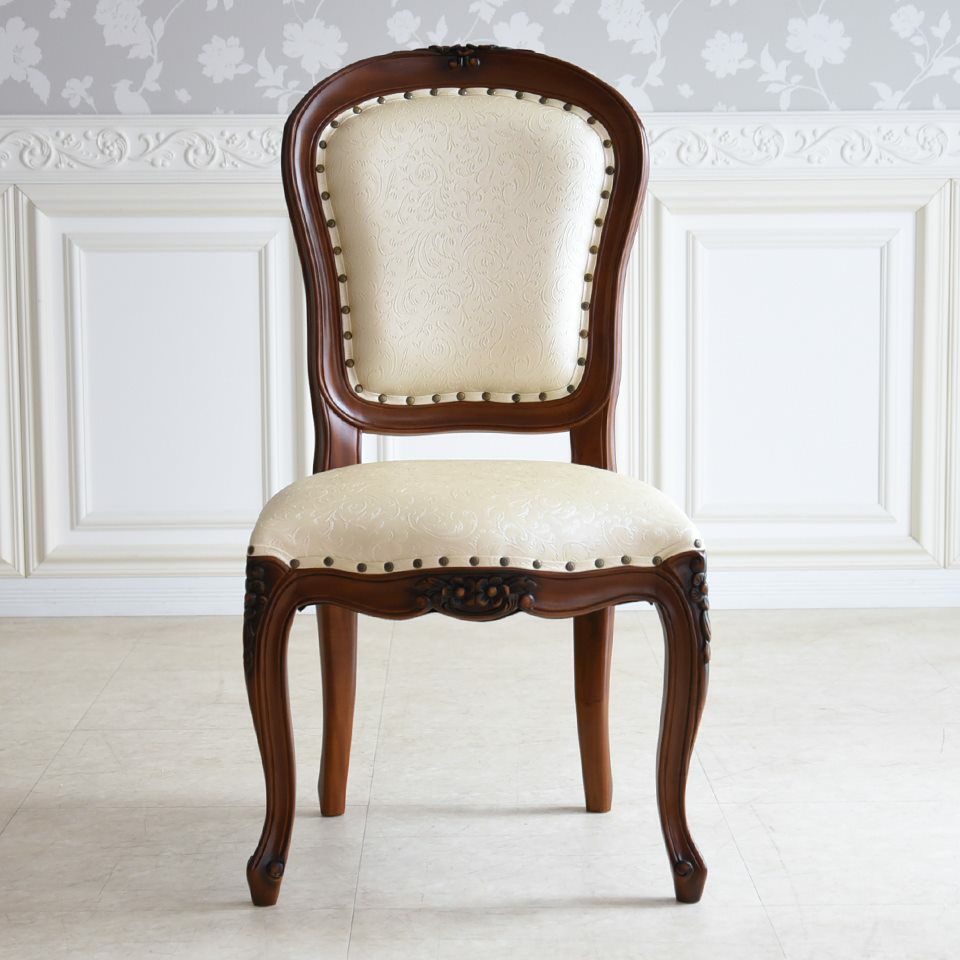 アンリヴェルデ ダイニングセット5P 4人掛け ブラウン アイボリー 幅175cm 画像9