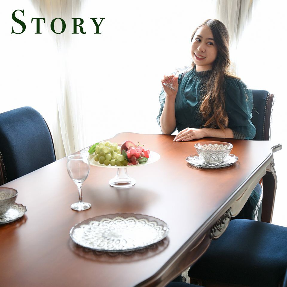 アンリヴェルデ ダイニングセット7P 6人掛け ブラウン ハンドルチェア 幅175cm 画像5