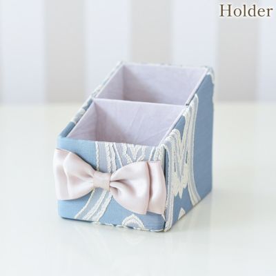 ＼10%OFF／ アクアフラワー オペラブルー ペンスタンド&リモコンホルダー