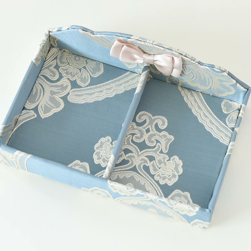 アクアフラワー オペラブルー マルチトレイ 画像5