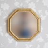 イタリア製 八角ミラー ゴールド 幅46cm 画像2