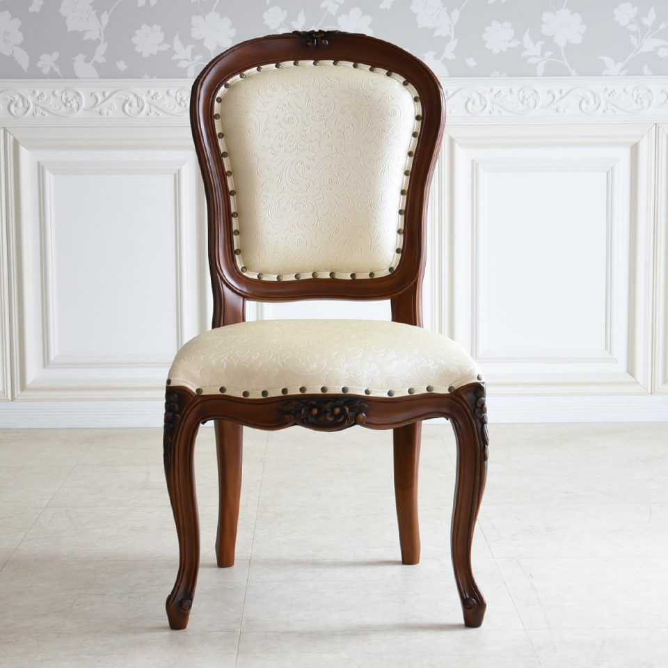 アンリヴェルデ ヴェネチアン 伸長式ダイニングセット7P 6人掛け ブラウン アイボリー 幅150→180cm 画像9