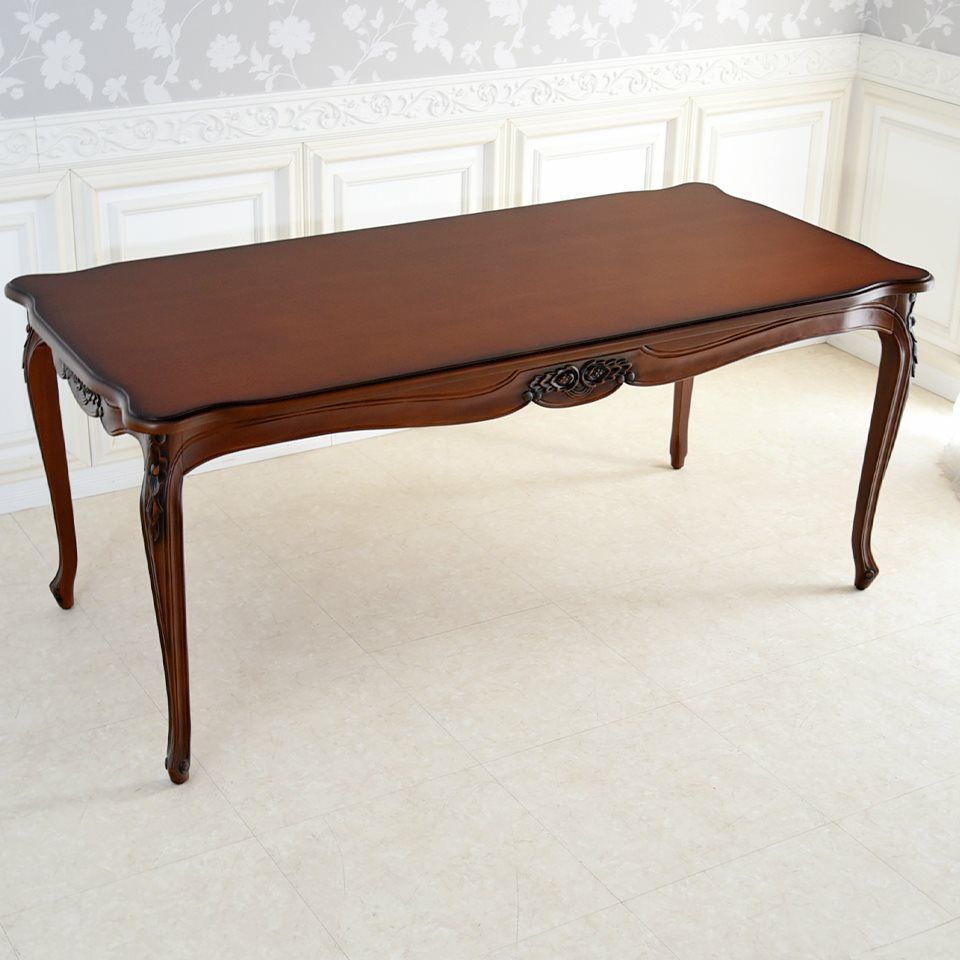 アンリヴェルデ ダイニングセット7P 6人掛け ブラウン アイボリー 幅175cm 画像6