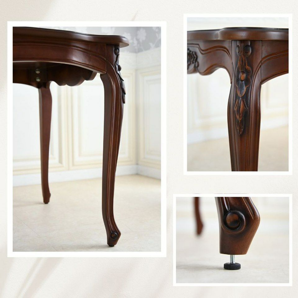 アンリヴェルデ ダイニングセット7P 6人掛け ブラウン アイボリー 幅175cm 画像8