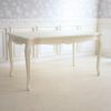 アンリヴェルデ ダイニングテーブル アイボリー 幅145cm 画像12
