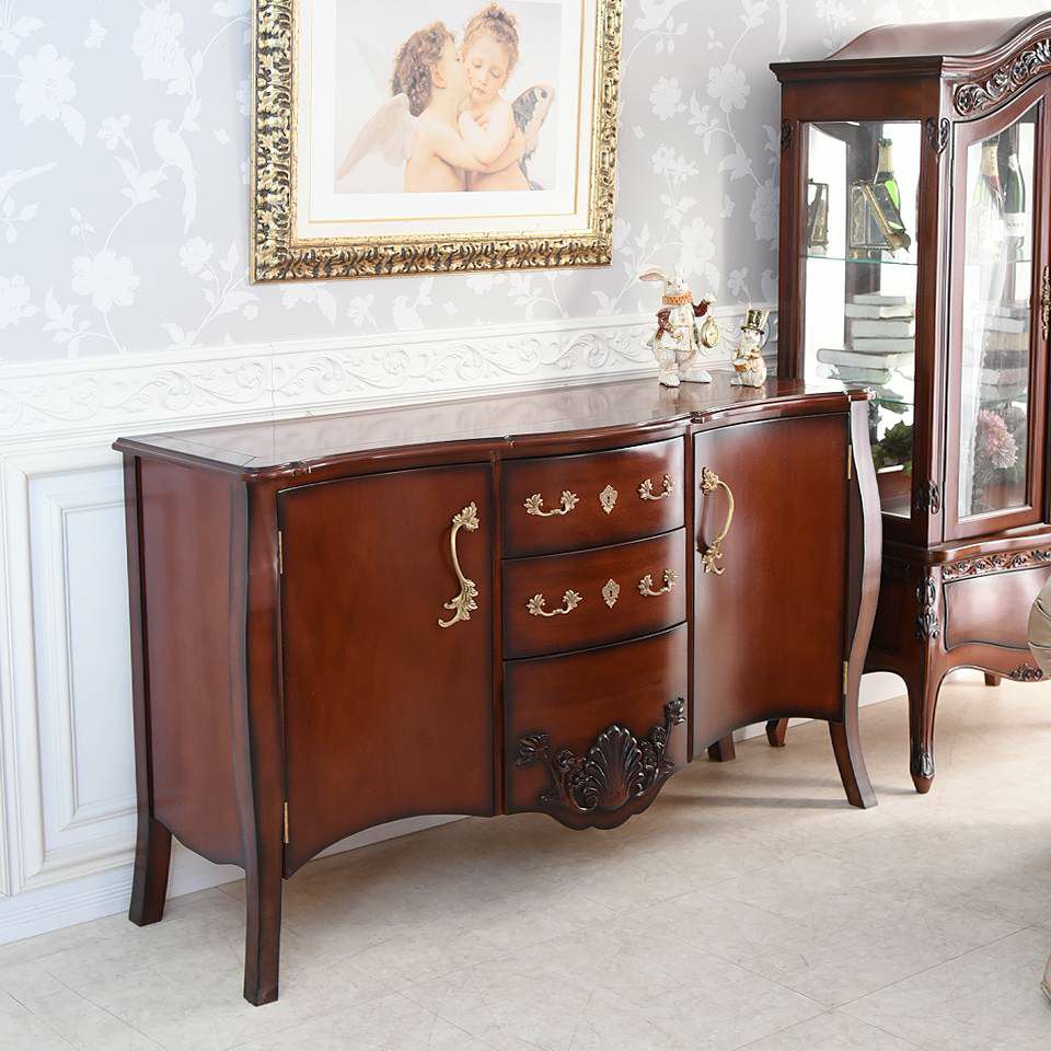 アンリヴェルデ サイドボード 猫脚 幅137cm 画像1