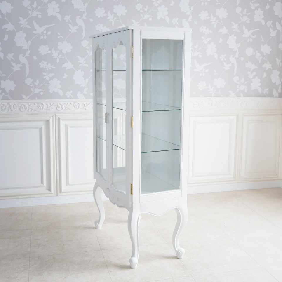 フィレンツェ キャビネット ホワイト 幅73cm 画像12