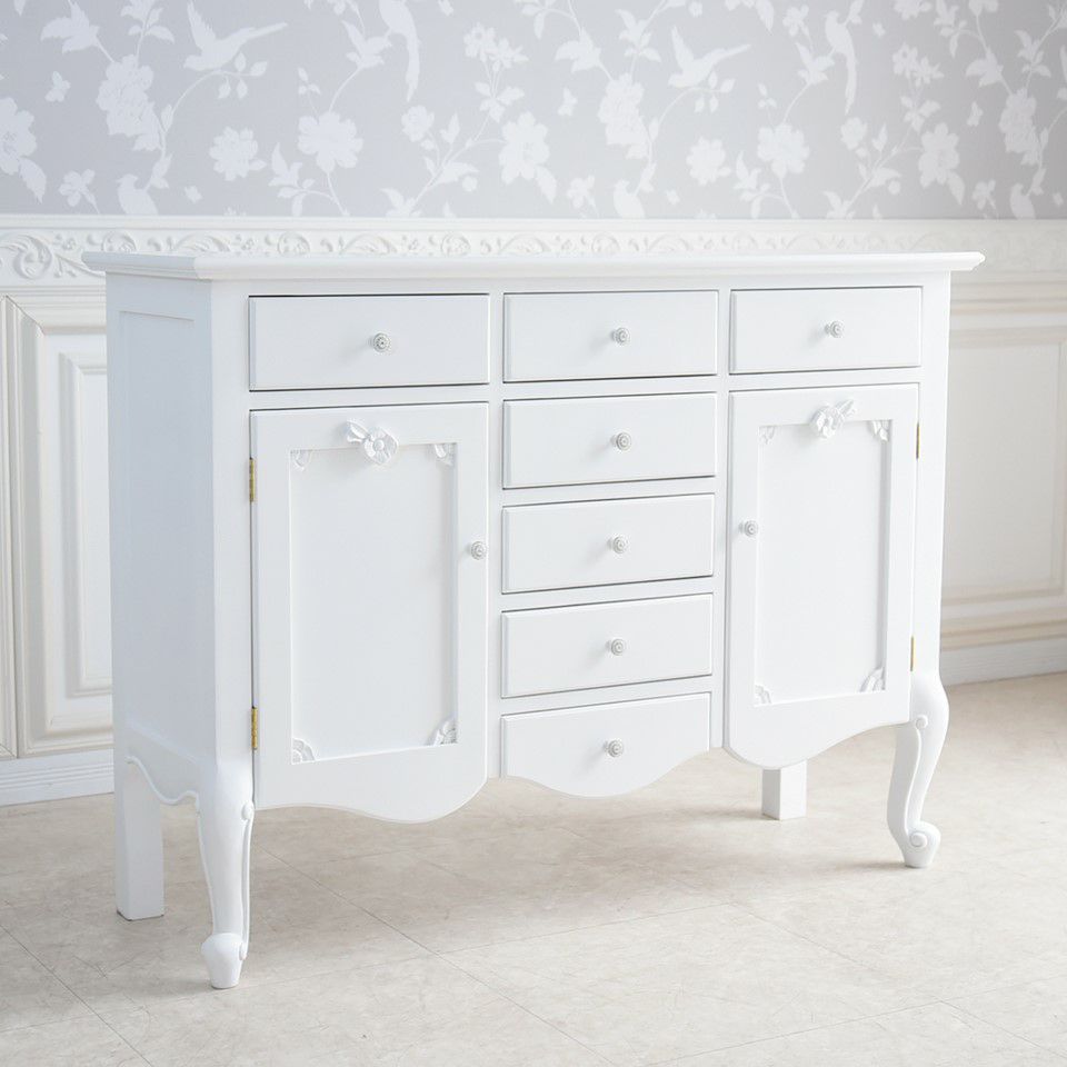 フィレンツェ サイドボード ホワイト 幅120cm 画像6