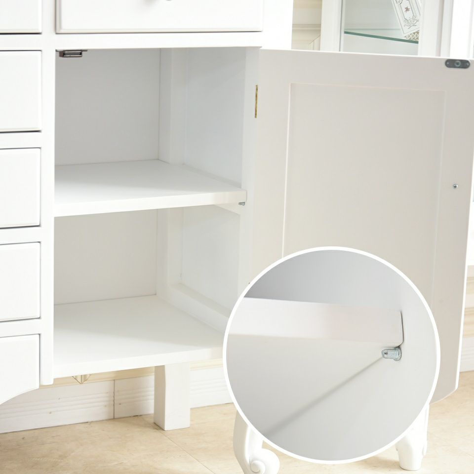 フィレンツェ サイドボード ホワイト 幅120cm 画像8