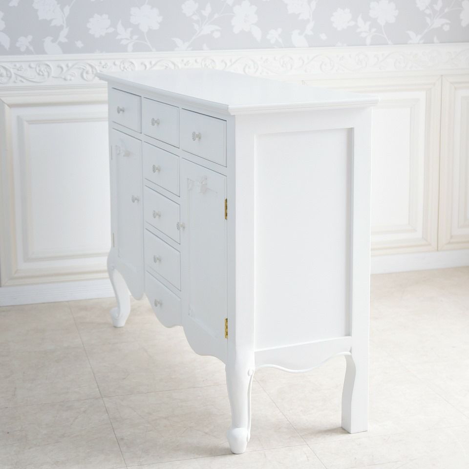 フィレンツェ サイドボード ホワイト 幅120cm 画像12