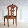 英国調 クイーンアン様式 ダイニングチェア ブラウン 幅55cm 画像11