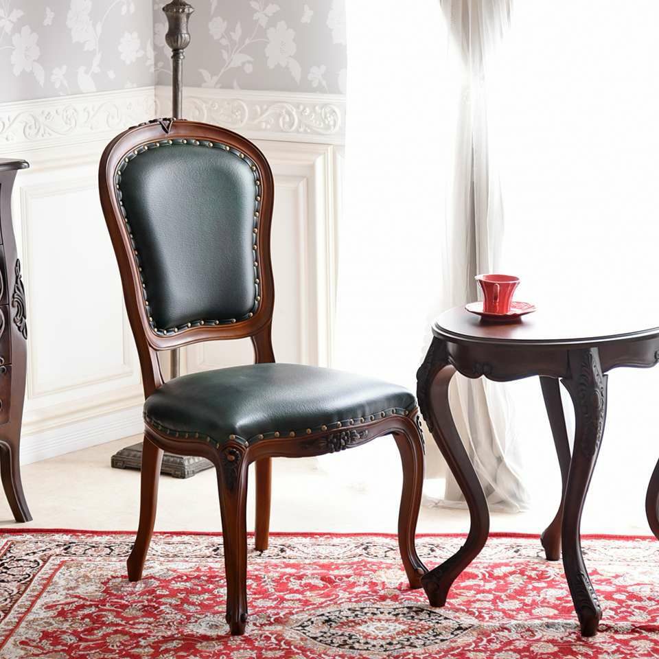 アンリヴェルデ ダイニングチェア グリーン 幅52cm 画像14