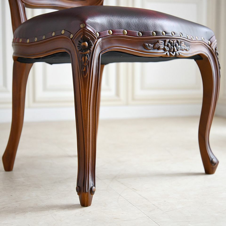 アンリヴェルデ ダイニングチェア ワイン 幅52cm 画像7