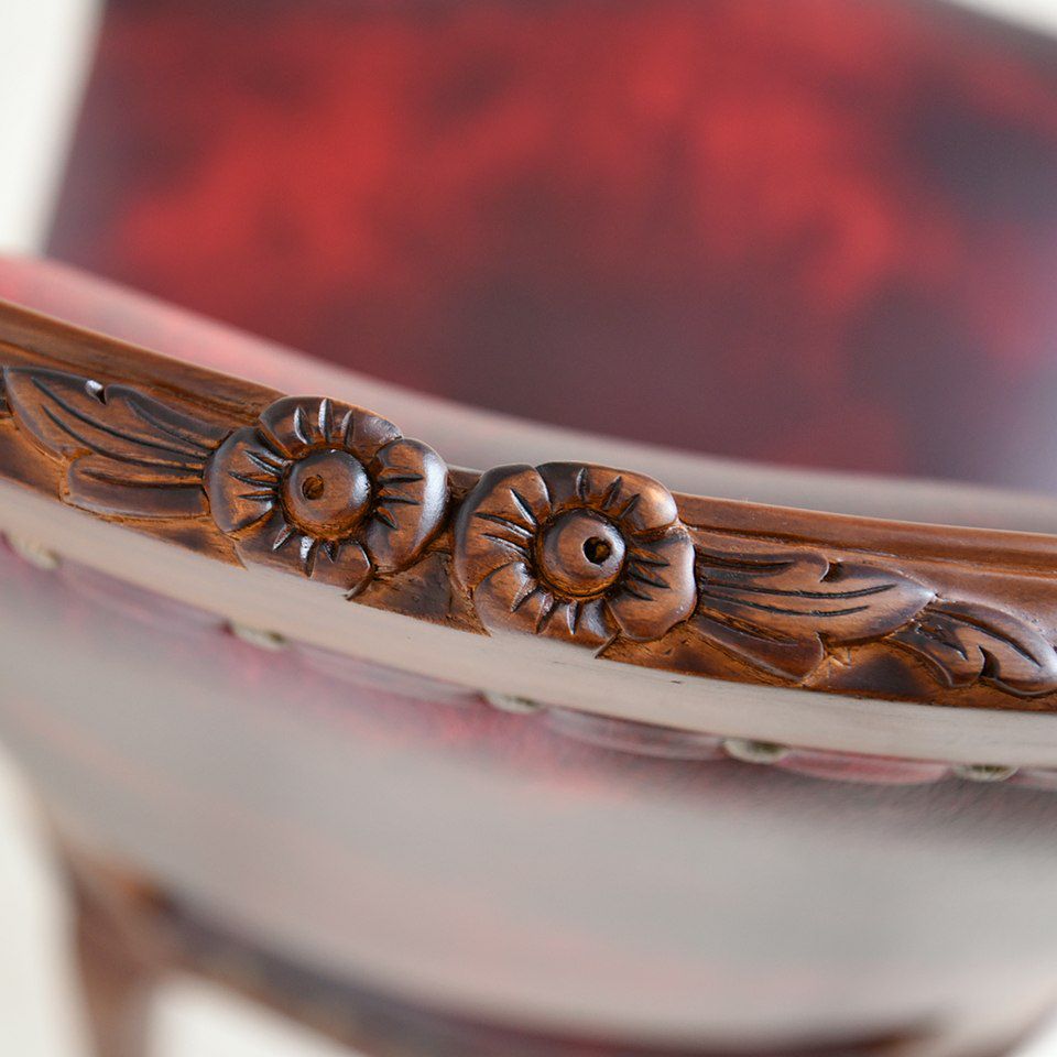 アンリヴェルデ ダイニングチェア ワイン 幅52cm 画像8