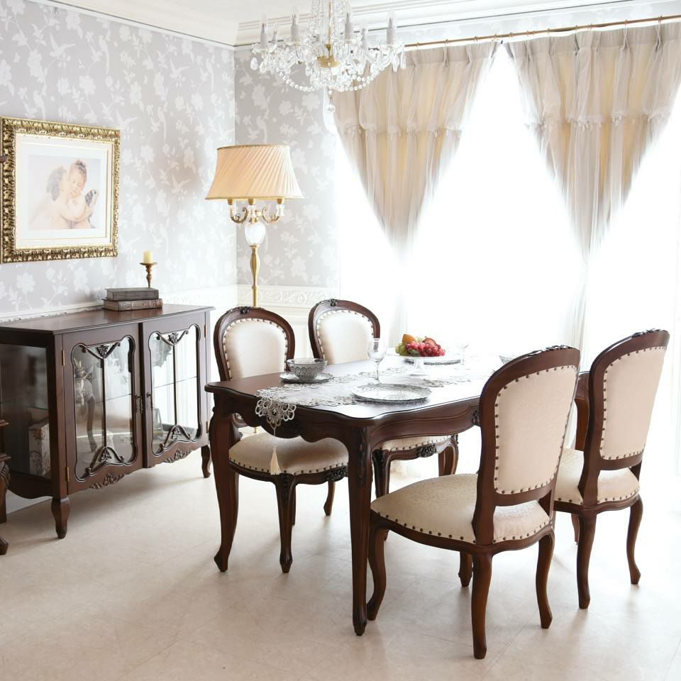 アンリヴェルデ ダイニングチェア ブラウン アイボリー 幅52cm 画像11