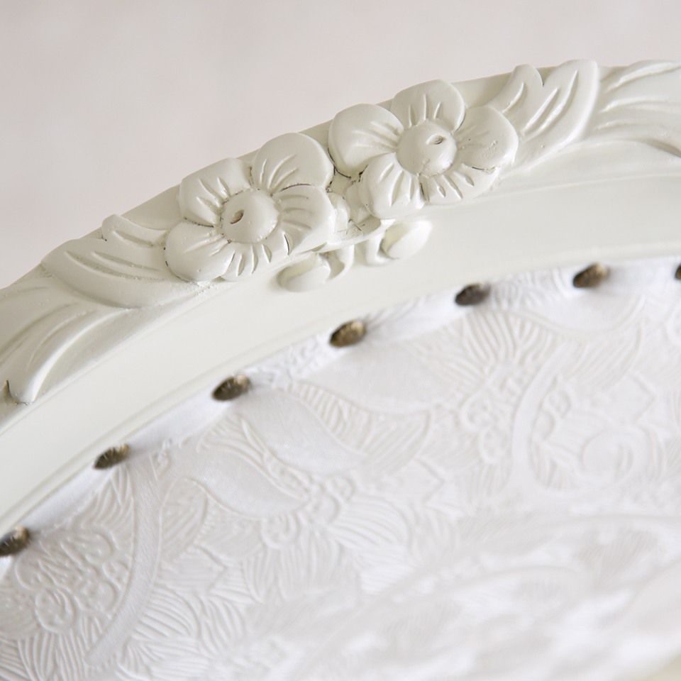 アンリヴェルデ ダイニングチェア アイボリー 幅52cm 画像8