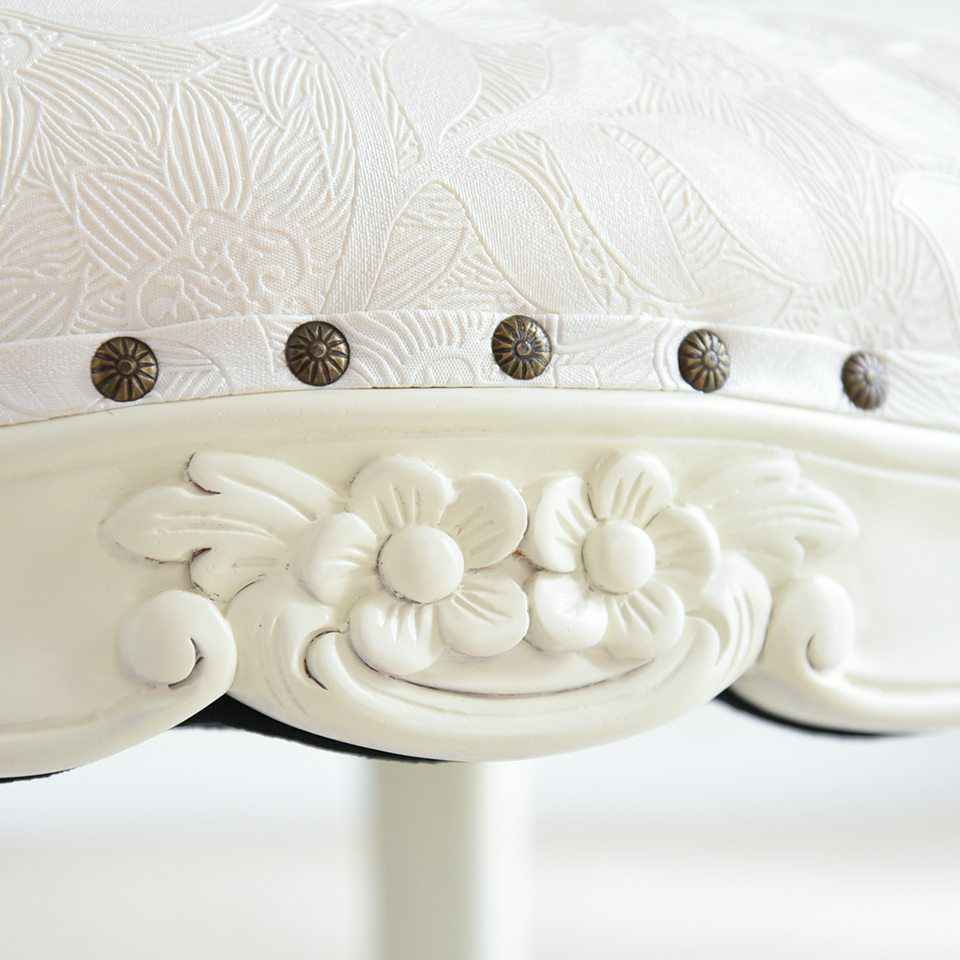 アンリヴェルデ ダイニングチェア アイボリー 幅52cm 画像9