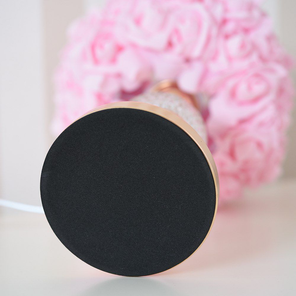 Rose テーブルランプ ピンク 高さ40cm 画像11