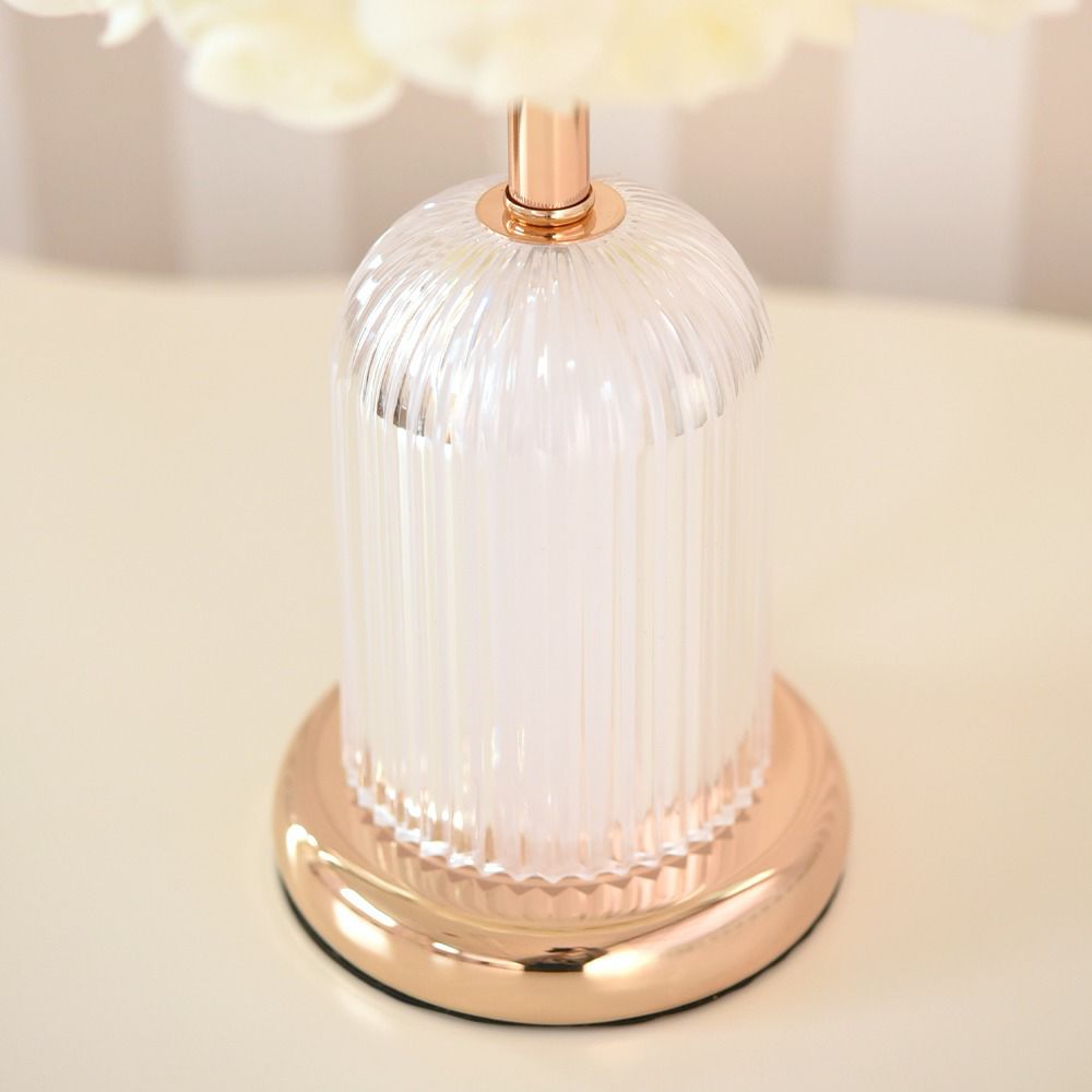 Rose テーブルランプ ホワイト 高さ40cm 画像9