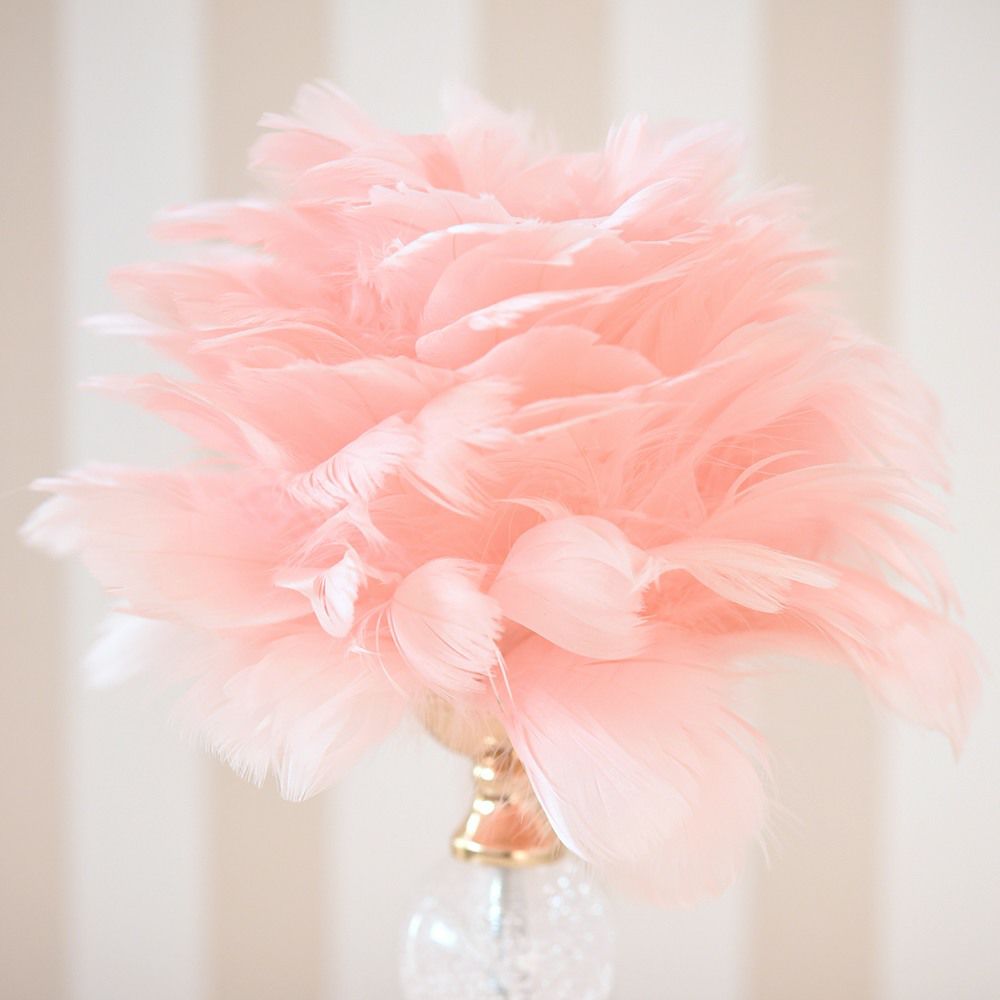 Feather テーブルランプ ピンク 高さ32cm 画像4